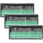 90 pcs fraises diamant�es 3mm tige 120 grains meule foret meche diamant de gravure sculpture forme percer ...