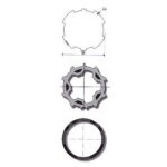 9001466 - lot de 10 adaptateurs lt50 zf54 somfy