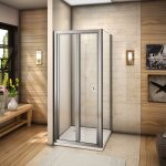 90x70x185cm cabine de douche porte de douche pliante paroi de douche