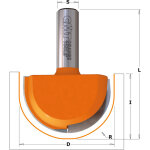 914. 990. 11 fraise pour profil gorge hw s=12 d=50, 8x31, 75 r=25, 4