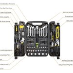 95 pièces boîte à outils, kits d'outils portable caisse outils inclu kit tournevis, jeux de douilles, ... 95 pièces boîte à outils, kits d'outils portable caisse outils inclu kit tournevis, jeux de douilles, ...