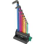 950 / 9 hex - plus multicolour 3 6 pans int�rieurs jeu de cl�s m�les coud�es 1. 5 mm, 2 mm, 2. 5 mm, ...