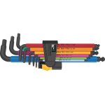 950 / 9 hex - plus multicolour imperial 2 6 pans int�rieurs jeu de cl�s m�les coud�es 1 / 4 pouces, 3 ...