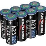A23 pile spciale 23 a alcaline(s) 12 v 8 pc(s) - ansmann