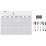 A3 tableau blanc magntique calendrier effaable  sec ensemble planificateur hebdomadaire pour rfrigrateur ...