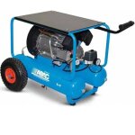 Abac - compresseur d'air � piston marche lente v30 / 11 + 11 cm3