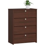 Akord - meuble  chaussures weng 60 cm 4 portes faade weng 4 tagres 60x33x80 cm