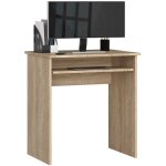 Abamihome - petit bureau d'ordinateur akord star chêne sonoma 68 cm couleur chêne sonoma 1 étagère 68x51x74 ... Abamihome - petit bureau d'ordinateur akord star chêne sonoma 68 cm couleur chêne sonoma 1 étagère 68x51x74 ...