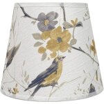 Abat - jour 6 x hauteur 6, 5 x bas 8, 5 pouces e27 e14 fait � la main pour lampe de table, lampe tambour, ...