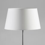 Abat - jour conique 45x35x26 blanc coton