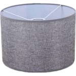Abat - jour cylindrique tissu en lin pour lampe de table lampadaire lampe de chevet lampe de suspension ...