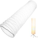 Abat - jour de lampadaire en papier de riz pliable de style nordique, simple, moderne, pour salon, chambre ...