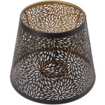 Abat - jour en mtal e26 e27 style arbre forestier ajour en fer dcoratif avec motif dor intrieur ...