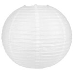 Abat - jour - ostaria - boule japonaise - 45 cm - blanc naturel - �l�gance chic