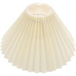 Abat - jour pliss�, abat - jour en tissu, abat - jour suspendu, style suspension en papier, blanc, diam�tre ...