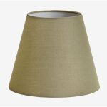 Abat - jour en tissu caracas sklum vert sauge Ø25 cm Abat - jour en tissu caracas sklum vert sauge Ø25 cm