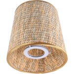 Abat - jour en tissu pvc pour chambre à coucher, tissu universel coloré tissé conique pour bibliothèque ... Abat - jour en tissu pvc pour chambre à coucher, tissu universel coloré tissé conique pour bibliothèque ...
