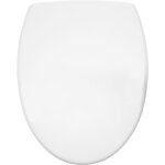 Abattant adaptable pour wc selles mod�le atlantis, blanc