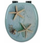 Abattant de toilette en mdf avec charnire, couvercle de wc, fixation rapide, antibactrienne, 43, 6x37, ...