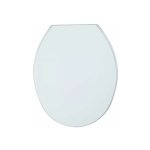 Abattant wc aurora, abattant wc avec fixation plastique ajustable, lunette wc r�sistante et facile � ...