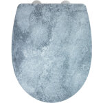 Wenko - abattant wc cement relief thermoplastique 36, 5 x 45 cm abattant wc descente assistée abattant ... Wenko - abattant wc cement relief thermoplastique 36, 5 x 45 cm abattant wc descente assistée abattant ...
