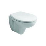 Abattant wc renova compact amovible, avec couvercle charni�res inox blanc geberit