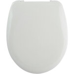 Abattant wc roca giralda - 45 cm - blanc - antibact�rien - d�montage facile - silence assur�