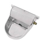 Abreuvoir automatique en aluminium pour chiens, 20x22x10 cm. fonctionne avec un niveau d'eau constant ...
