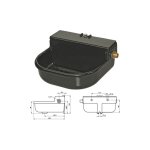 Morin - abreuvoir automatique pour chien en fonte � niveau constant - 3 litres d�signation : abreuvoir ...