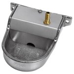 Abreuvoir automatique pour petits chiens aluminium 12x16x6 cm, sortie verticale