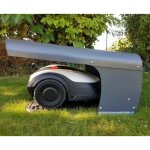 Abri en aluminium compatible avec la tondeuse  gazon robotise ambrogio l - 15 - l15 deluxe