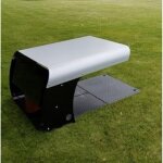 Abri en aluminium compatible avec la tondeuse robot alko solo 700 - ambrogio l 15