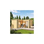 Abri de jardin 17, 90 m² en épicéa naturel - domeo Abri de jardin 17, 90 m² en épicéa naturel - domeo