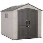 Lifetime - abri de jardin 6. 17m2 (2, 13 x 2, 9 m) pehd Lifetime - abri de jardin 6. 17m2 (2, 13 x 2, 9 m) pehd