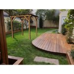 Abri de jardin en bois massif 2. 3 x 2. 3 m