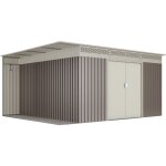 Hoggar - abri de jardin premium uppsala - 13. 22 m2 - garantie 10 ans - 397x333x191cm - remise métal Hoggar - abri de jardin premium uppsala - 13. 22 m2 - garantie 10 ans - 397x333x191cm - remise métal