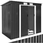 Abri de jardin métal 2, 7 m² toiture monopente en acier Abri de jardin métal 2, 7 m² toiture monopente en acier