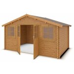 Abri de jardin ourano - bois marron - 11, 5 m² Abri de jardin ourano - bois marron - 11, 5 m²