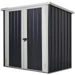 Outsunny - abri de jardin - remise pour outils - abri vlo - abri poubelle - 2 portes verrouillables ...