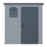 Vente - unique - abri de jardin en r�sine gris clair 2, 09 m� nerio