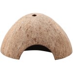 Abri naturel en coque de coco pour tortue aquarium d�cor reptile cachette