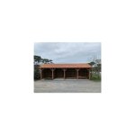 Abri une pente, 350cmx1050cm, bois douglas fran�ais, carport, auvent, abri voiture