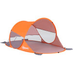 Abri de plage pop - up tapiss� midas orange