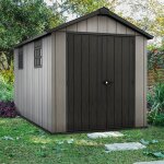 Abri en rsine oakland brossium 7513 - 10m - gris