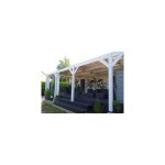 Abri toit plat adossé, 400cmx600cm, bois douglas français, carport, auvent, abri voiture Abri toit plat adossé, 400cmx600cm, bois douglas français, carport, auvent, abri voiture