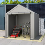 Abri voiture, abri de jardin, ger�teschuppen 190x170x200cm, fahrradgarage, gartenhaus, lagerzelt, fahrradschup ...