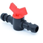 Mini vanne cannele pour micro irrigation 20x20