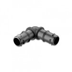 Raccord coude cannel� pour micro irrigation 16x16