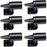 Alovez - abs voiture animal répulsif voiture vent ultrasons animal cerf répulsif noir 6 pièces Alovez - abs voiture animal répulsif voiture vent ultrasons animal cerf répulsif noir 6 pièces