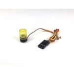 Gyrophare orange clignotant 5 - 6 v 2320066 c679941 - absima